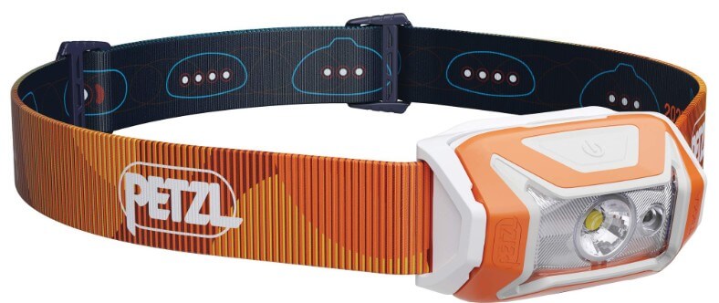 Petzl Tikka Core otsalamppu retkeilyyn ja vaellukselle – ladattava ja helppokäyttöinen.