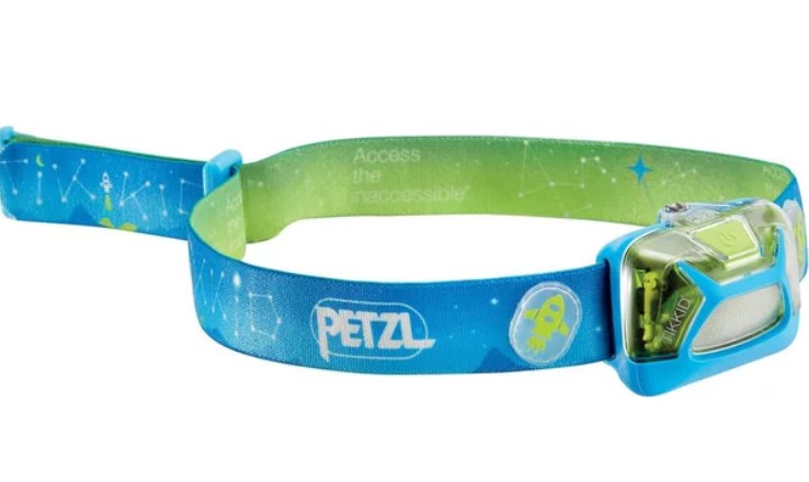Petzl Tikkid lasten otsalamppu – turvallinen ja helppokäyttöinen valaisin lapsille.