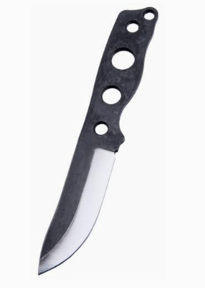 Drop point terä puukko